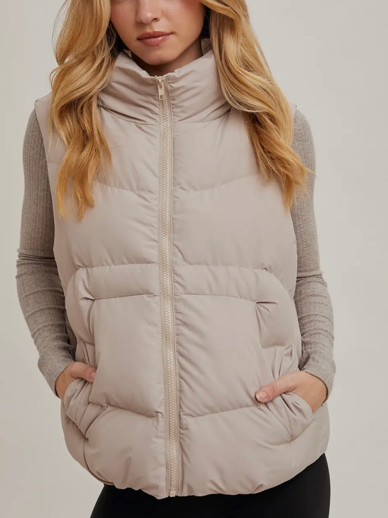 Hooded Puffer Vest