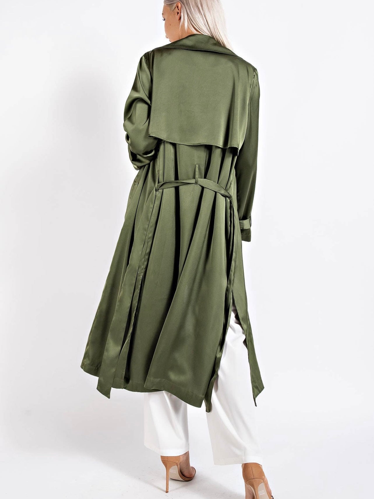 ミュージシャン Perfume closet SATIN COMBI TRENCH COAT F00E14FD-1EF1-4539-A1A6-